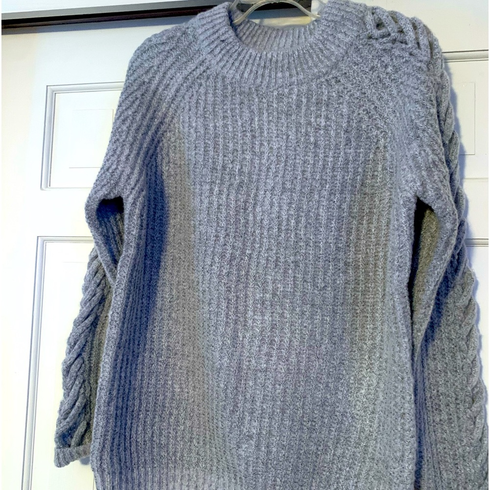 White Birch medium gray sweater